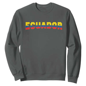 Vintage Ecuador Roots Sweatshirt Latin Heritage Pride Gift