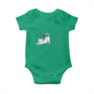 My Pussy Loves A Good Stretch Baby Onesie Adult Humor Cat Gift TS12 Irish Green Print Your Wear