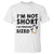 Funny Penguin Quote T Shirt I Am Not Short I Am Penguin Size TS12 White Print Your Wear