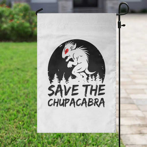 Chupacabra Garden Flag Funny Cryptid Save The Goat Sucker Gift TS12 Print Your Wear