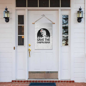 Chupacabra Garden Flag Funny Cryptid Save The Goat Sucker Gift TS12 Print Your Wear
