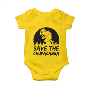 Chupacabra Baby Onesie Funny Cryptid Save The Goat Sucker Gift TS12 Daisy Print Your Wear