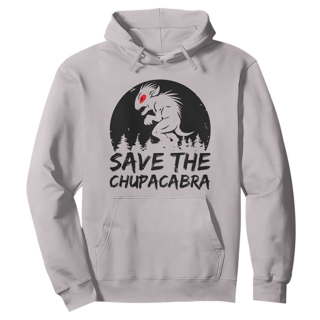 Chupacabra Hoodie Funny Cryptid Save The Goat Sucker Gift TS12 Ice Gray Print Your Wear
