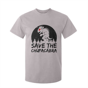 Chupacabra T Shirt For Kid Funny Cryptid Save The Goat Sucker Gift TS12 Ice Gray Print Your Wear