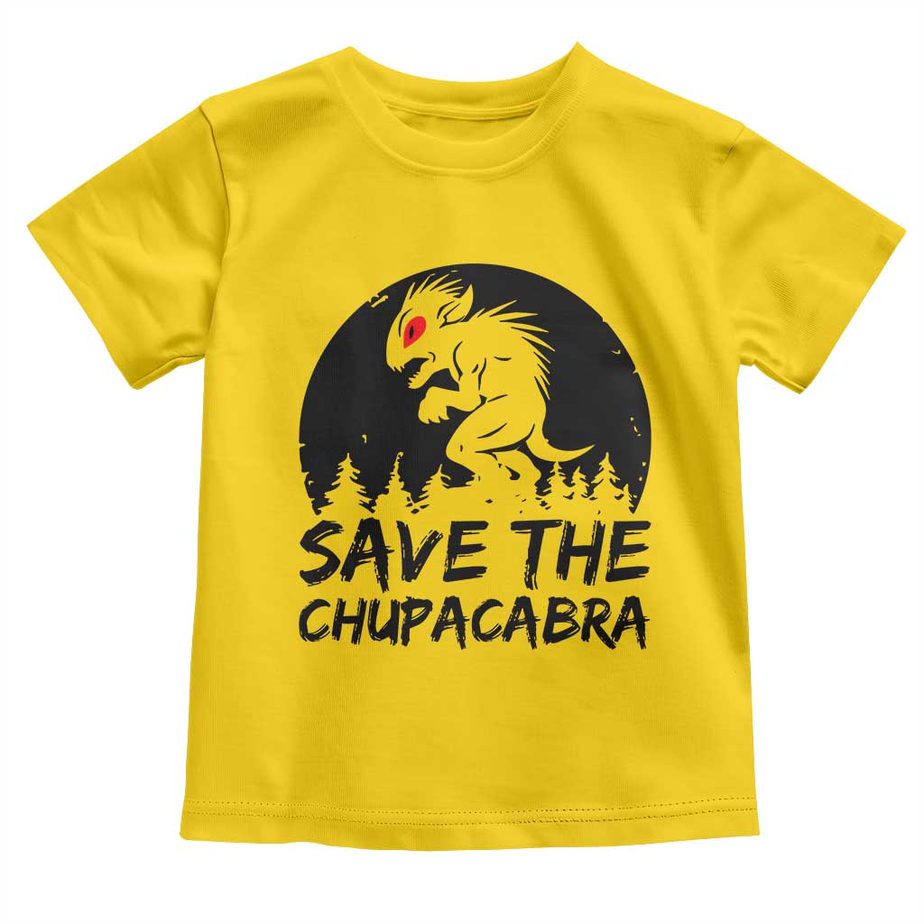 Chupacabra Toddler T Shirt Funny Cryptid Save The Goat Sucker Gift TS12 Daisy Print Your Wear