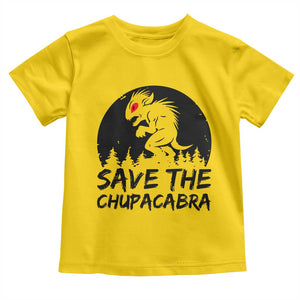 Chupacabra Toddler T Shirt Funny Cryptid Save The Goat Sucker Gift TS12 Daisy Print Your Wear