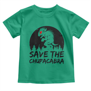 Chupacabra Toddler T Shirt Funny Cryptid Save The Goat Sucker Gift TS12 Irish Green Print Your Wear