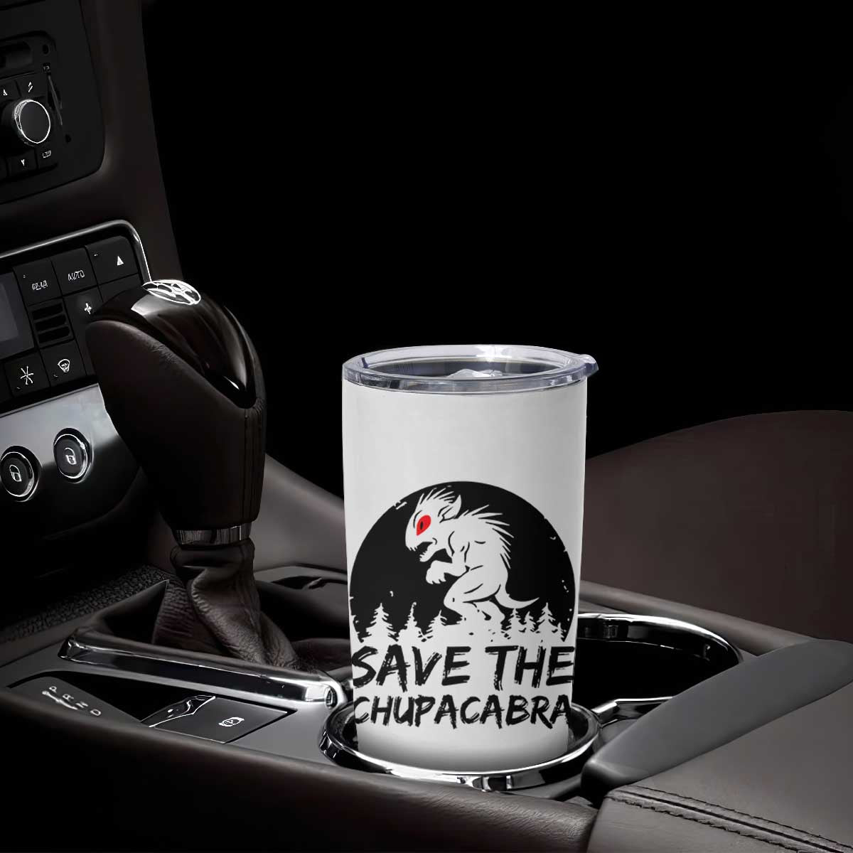 Chupacabra Tumbler Cup Funny Cryptid Save The Goat Sucker Gift TS12 Print Your Wear