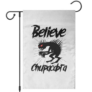 Urban Legends And Mystery Gift Garden Flag Believe Chupacabra TS12 White Print Your Wear