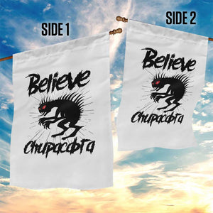 Urban Legends And Mystery Gift Garden Flag Believe Chupacabra TS12 Print Your Wear