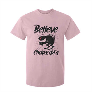 Urban Legends And Mystery Gift T Shirt For Kid Believe Chupacabra TS12 Light Pink Print Your Wear