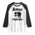 Urban Legends And Mystery Gift Raglan Shirt Believe Chupacabra TS12 White Black Print Your Wear