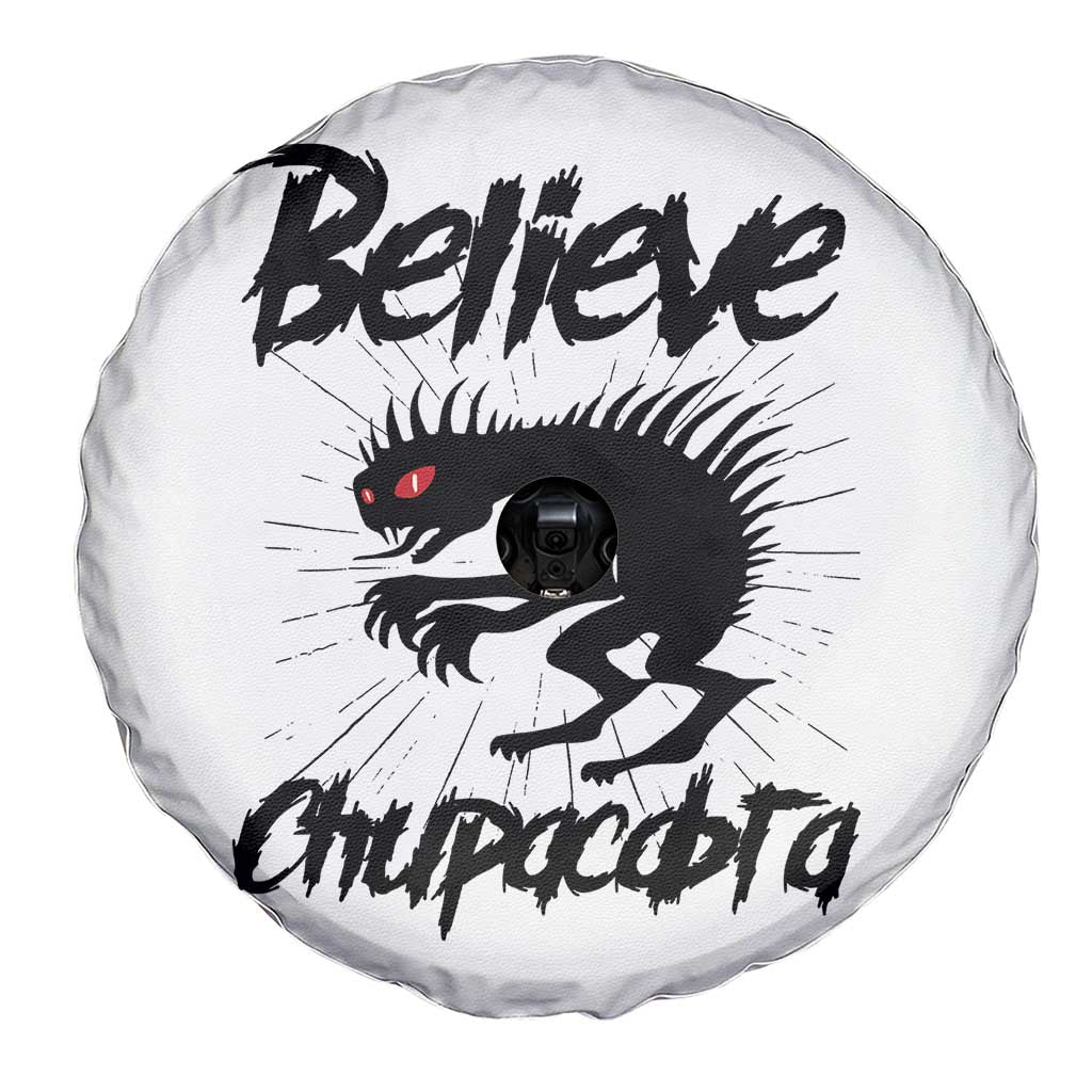 Urban Legends And Mystery Gift Spare Tire Cover Believe Chupacabra TS12 Print Your Wear