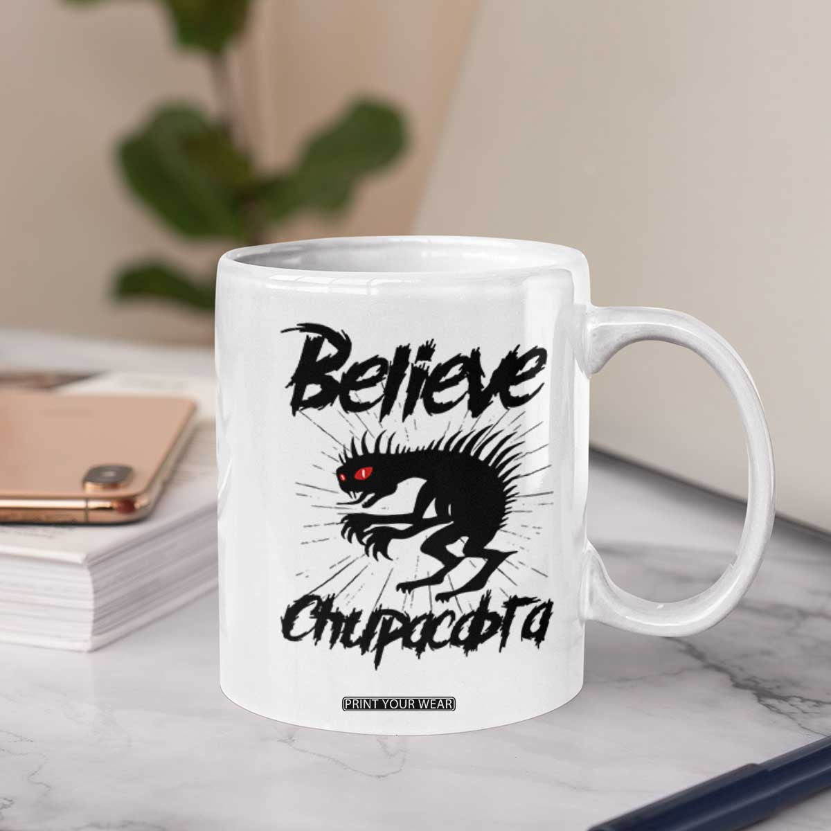 Urban Legends And Mystery Gift Coffee Mug Believe Chupacabra TS12 Print Your Wear
