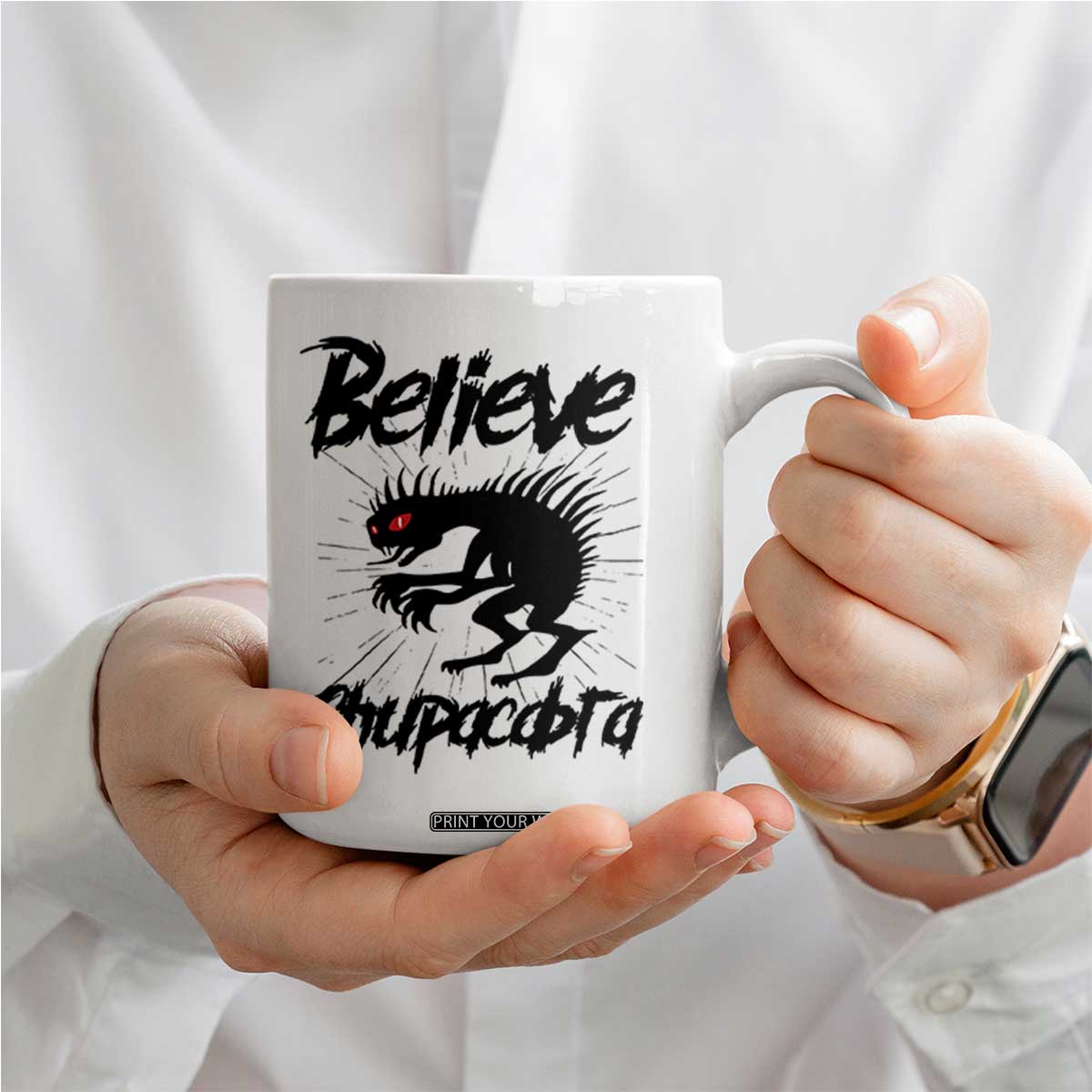 Urban Legends And Mystery Gift Coffee Mug Believe Chupacabra TS12 Print Your Wear