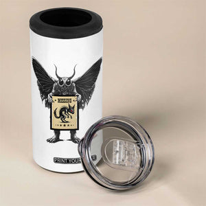 Mothman Missing Chupacabra 4 in 1 Can Cooler Tumbler Funny Cryptid Gift TS12 Print Your Wear