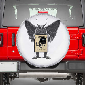 Mothman Missing Chupacabra Spare Tire Cover Funny Cryptid Gift TS12 White Print Your Wear