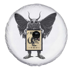 Mothman Missing Chupacabra Spare Tire Cover Funny Cryptid Gift TS12 Print Your Wear