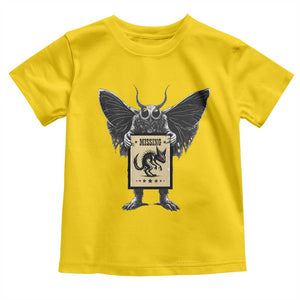 Mothman Missing Chupacabra Toddler T Shirt Funny Cryptid Gift TS12 Daisy Print Your Wear