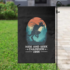 Chupacabra Garden Flag Gothic Humor Hide And Seek Champion Gift TS12 Print Your Wear