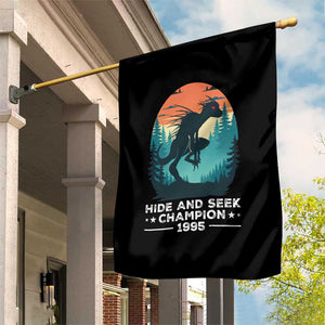 Chupacabra Garden Flag Gothic Humor Hide And Seek Champion Gift TS12 Print Your Wear