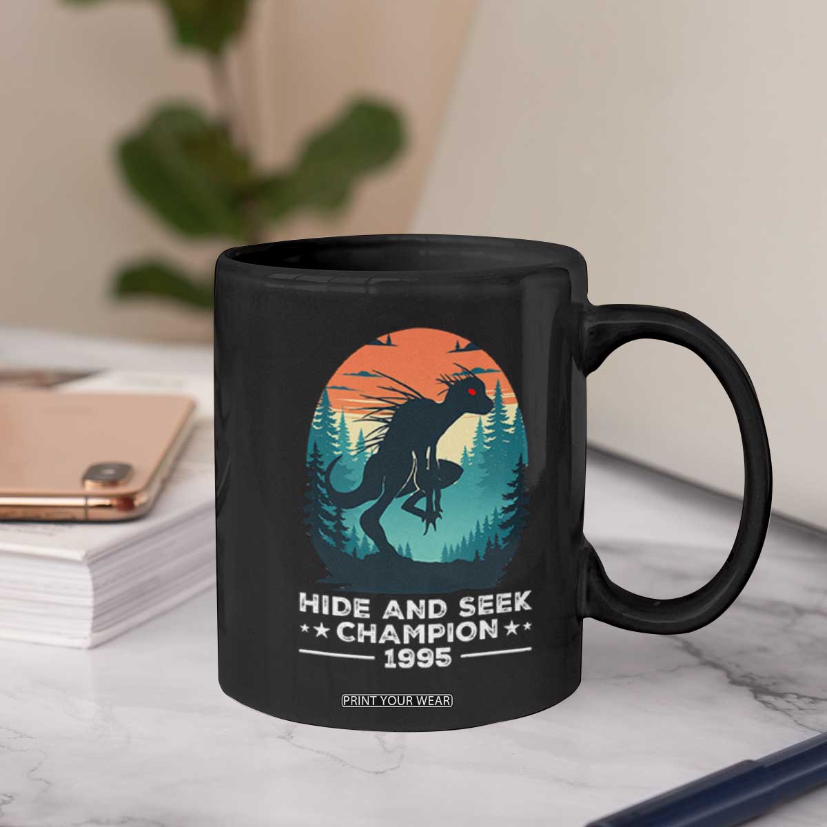 Chupacabra Coffee Mug Gothic Humor Hide And Seek Champion Gift TS12 Print Your Wear