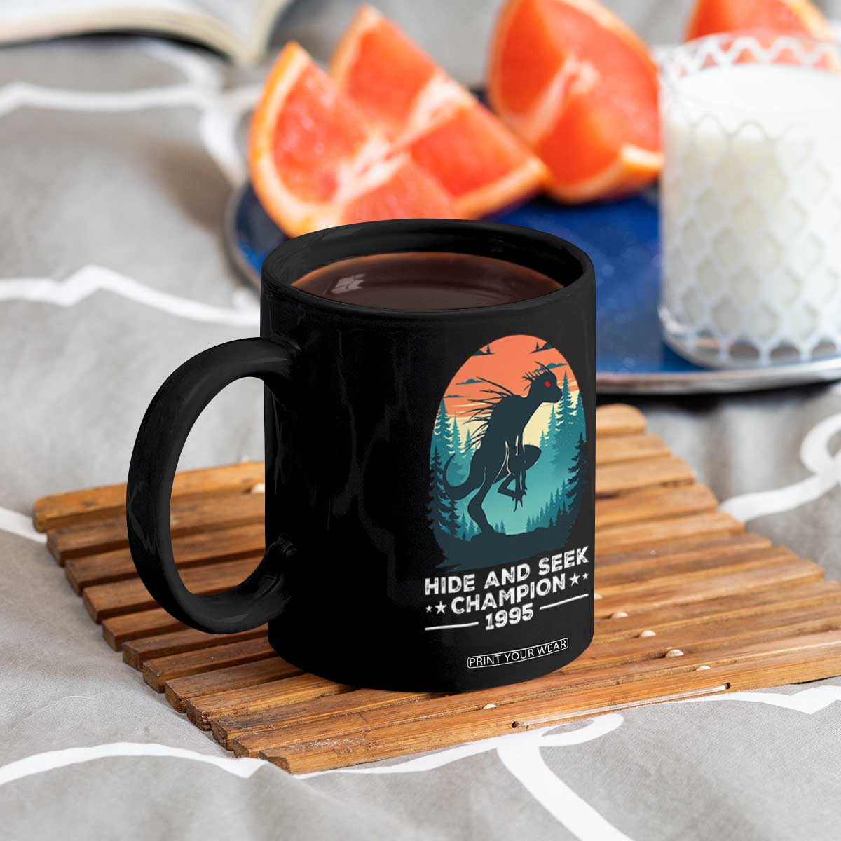 Chupacabra Coffee Mug Gothic Humor Hide And Seek Champion Gift TS12 Print Your Wear