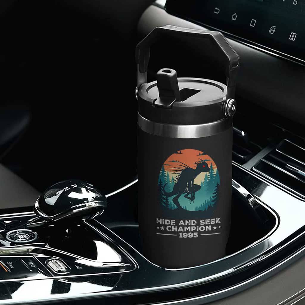 Chupacabra Flip Straw Tumbler Gothic Humor Hide And Seek Champion Gift TS12 Print Your Wear