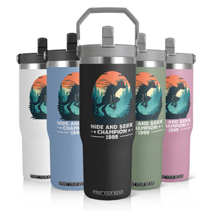 Chupacabra Flip Straw Tumbler Gothic Humor Hide And Seek Champion Gift TS12 Print Your Wear
