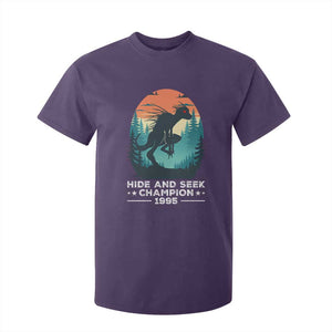 Chupacabra T Shirt For Kid Gothic Humor Hide And Seek Champion Gift TS12 Purple Print Your Wear