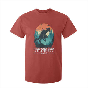 Chupacabra T Shirt For Kid Gothic Humor Hide And Seek Champion Gift TS12 Red Print Your Wear