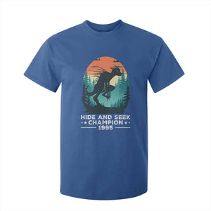 Chupacabra T Shirt For Kid Gothic Humor Hide And Seek Champion Gift TS12 Royal Blue Print Your Wear