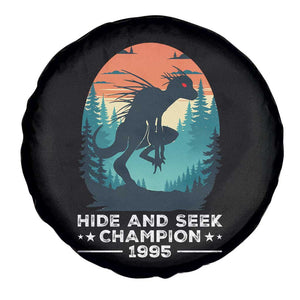 Chupacabra Spare Tire Cover Gothic Humor Hide And Seek Champion Gift TS12 Print Your Wear