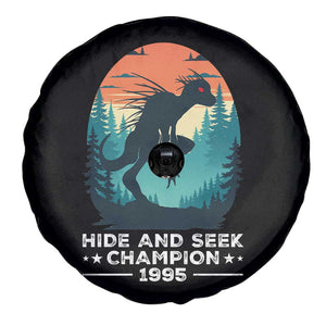 Chupacabra Spare Tire Cover Gothic Humor Hide And Seek Champion Gift TS12 Print Your Wear