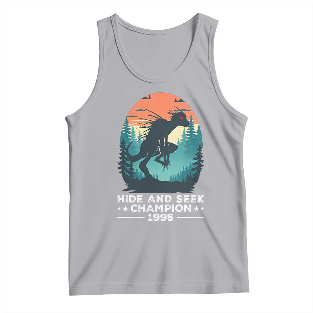 Chupacabra Tank Top Gothic Humor Hide And Seek Champion Gift TS12 Athletic Heather Print Your Wear