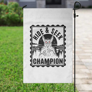 Chupacabra Hide And Seek Champion Since 1995 Garden Flag Cryptid Gift TS12 Print Your Wear