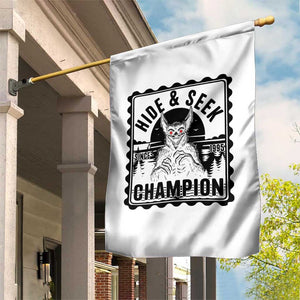 Chupacabra Hide And Seek Champion Since 1995 Garden Flag Cryptid Gift TS12 Print Your Wear