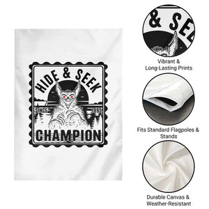 Chupacabra Hide And Seek Champion Since 1995 Garden Flag Cryptid Gift TS12 Print Your Wear