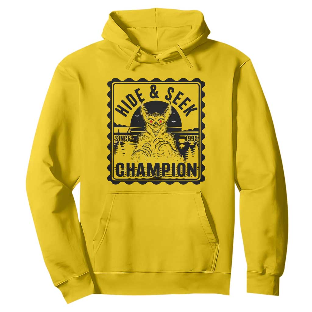 Chupacabra Hide And Seek Champion Since 1995 Hoodie Cryptid Gift TS12 Daisy Print Your Wear
