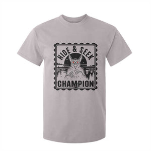 Chupacabra Hide And Seek Champion Since 1995 T Shirt For Kid Cryptid Gift TS12 Ice Gray Print Your Wear