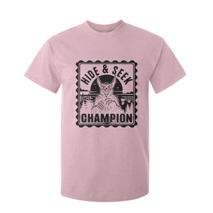 Chupacabra Hide And Seek Champion Since 1995 T Shirt For Kid Cryptid Gift TS12 Light Pink Print Your Wear