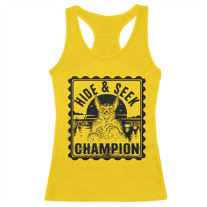 Chupacabra Hide And Seek Champion Since 1995 Racerback Tank Top Cryptid Gift TS12 Daisy Print Your Wear