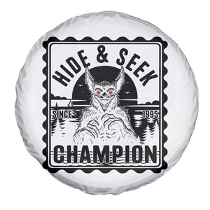 Chupacabra Hide And Seek Champion Since 1995 Spare Tire Cover Cryptid Gift TS12 Print Your Wear