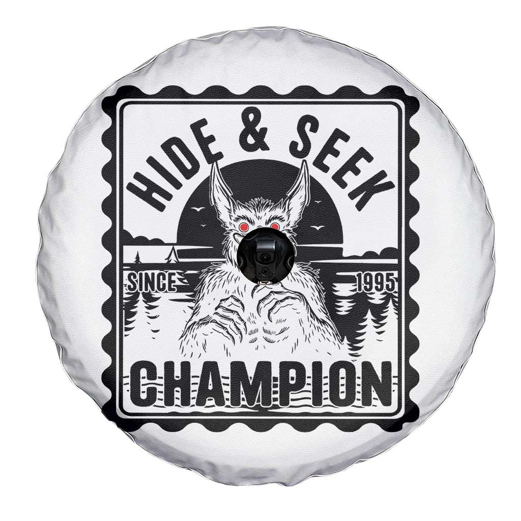 Chupacabra Hide And Seek Champion Since 1995 Spare Tire Cover Cryptid Gift TS12 Print Your Wear
