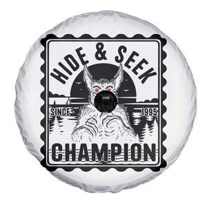 Chupacabra Hide And Seek Champion Since 1995 Spare Tire Cover Cryptid Gift TS12 Print Your Wear