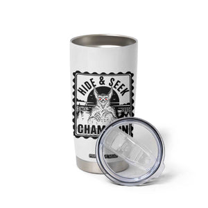 Chupacabra Hide And Seek Champion Since 1995 Tumbler Cup Cryptid Gift TS12 Print Your Wear