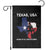 Chupacabra Texas Garden Flag Home Of El Chupacabra Gothic Horror Gift TS12 Black Print Your Wear