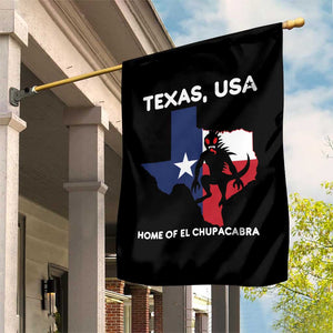 Chupacabra Texas Garden Flag Home Of El Chupacabra Gothic Horror Gift TS12 Print Your Wear