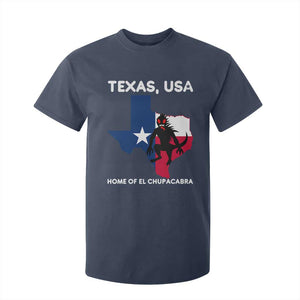 Chupacabra Texas T Shirt For Kid Home Of El Chupacabra Gothic Horror Gift TS12 Navy Print Your Wear