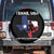 Chupacabra Texas Spare Tire Cover Home Of El Chupacabra Gothic Horror Gift TS12 No hole Black Print Your Wear